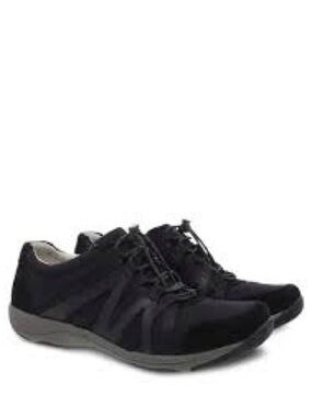 Dansko Black Athletic Lace-Up Sneakers